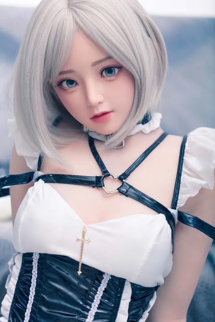 155cm (5ft1) Aカップ 可動式ジョー ハイブリッドラブドール linlan
